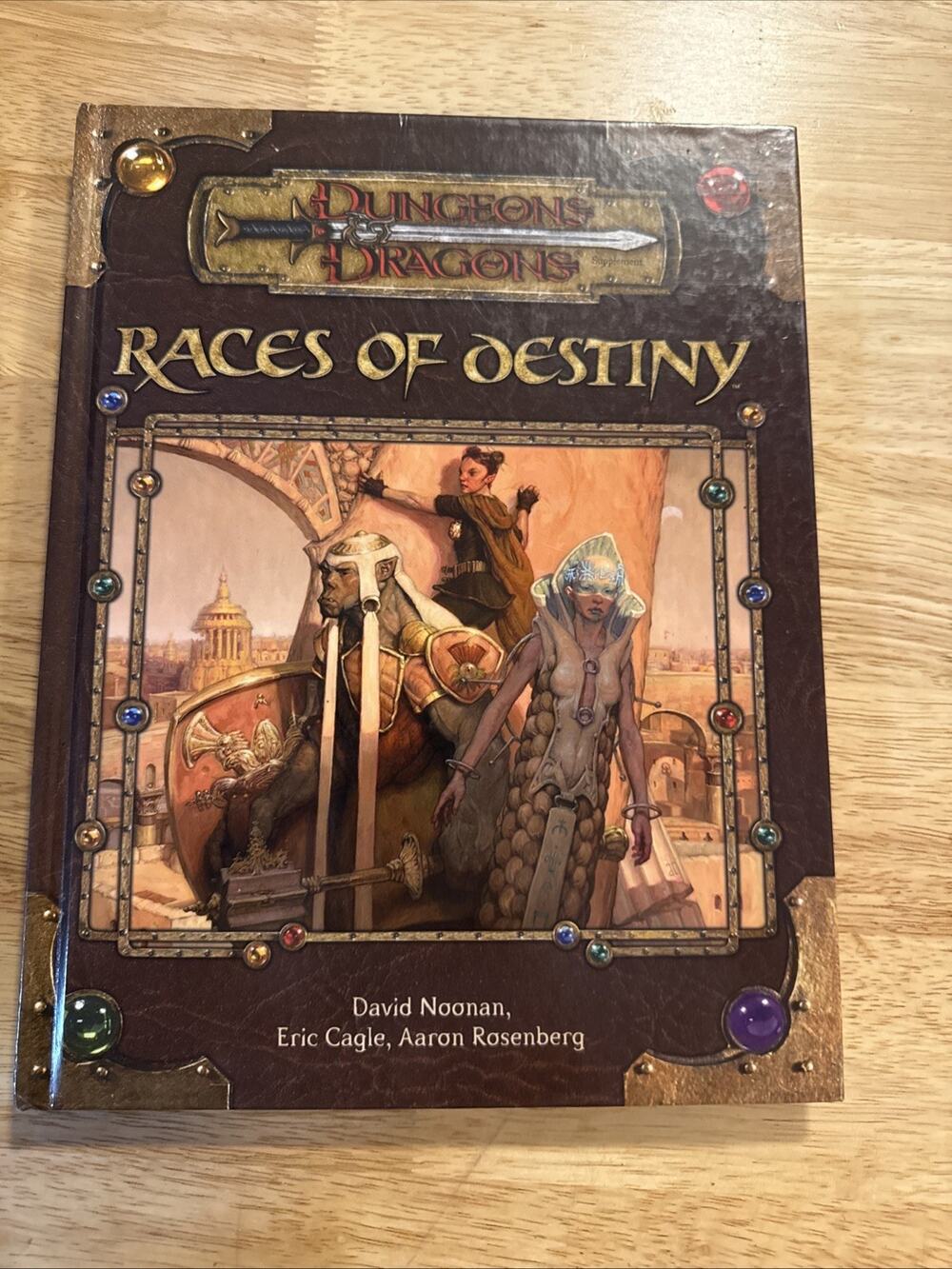 Races of Destiny First Print 2004 d20 3.5 Fantasy Roleplaying Dungeon & Dragons